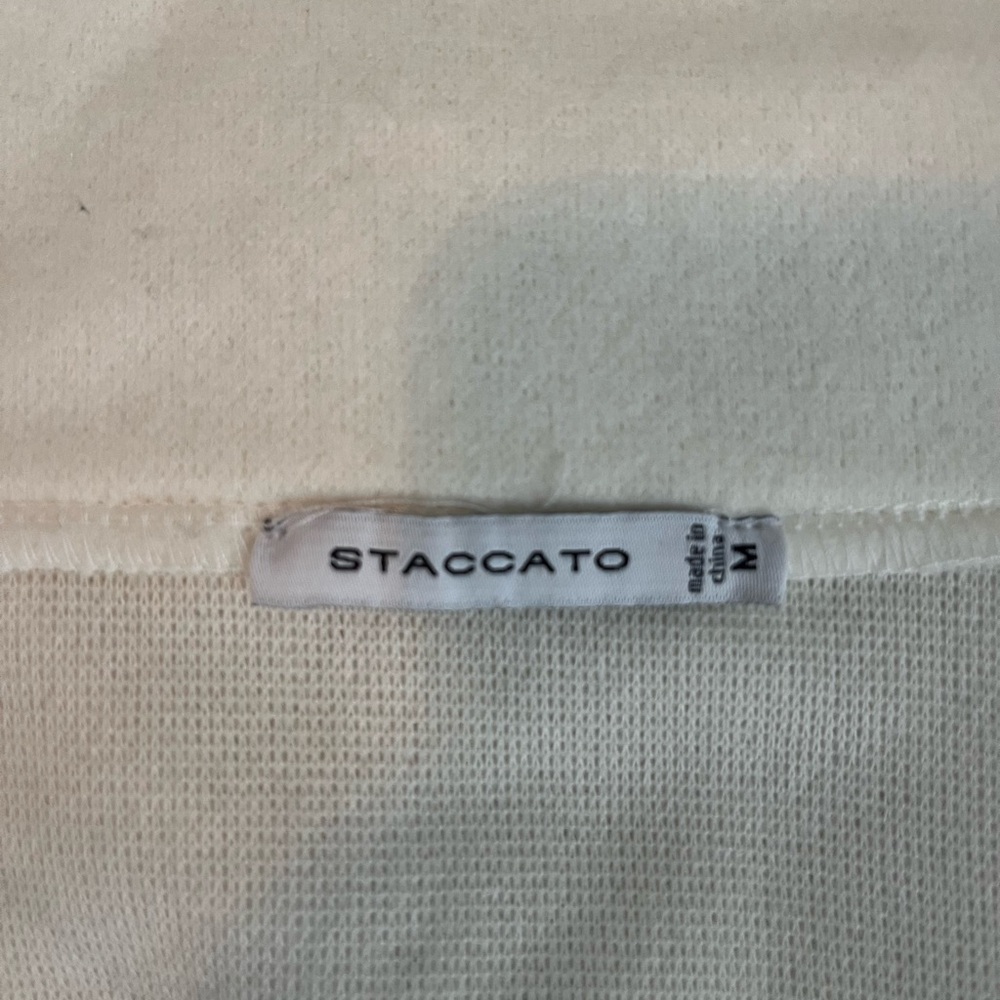 Cream Zip-Up Jacket - Picture 6 of 6